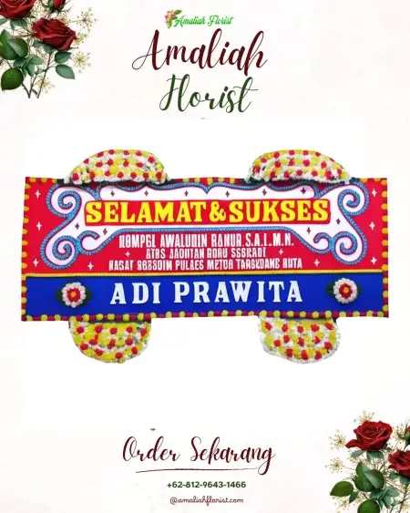 Papan Bunga Ucapan Selamat Matangaji